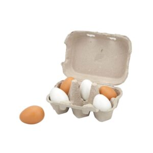 סט משחק - קרטון 6 ביצים VIGA