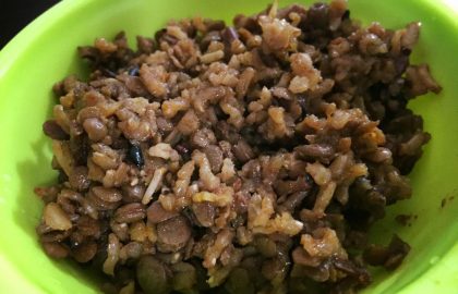מג'דרה – קדירת אורז ועדשים